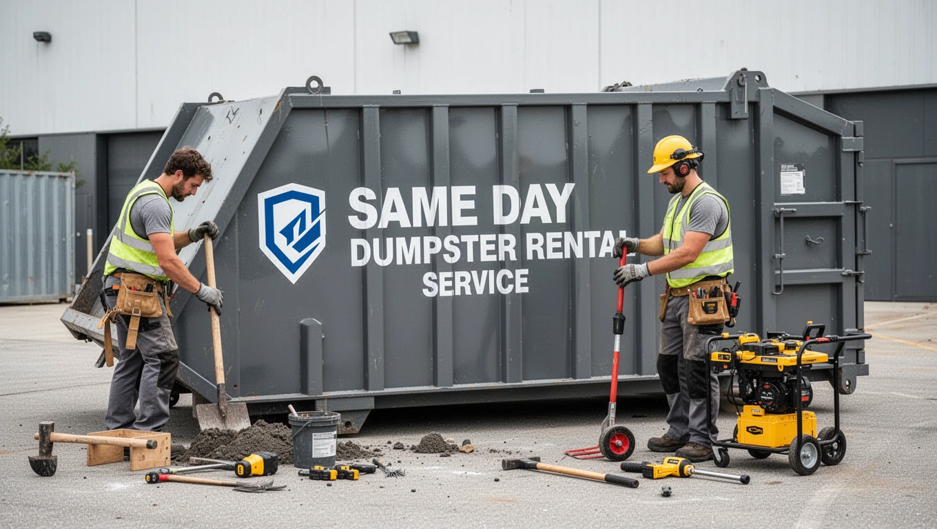 Same Day Dumpster Rental